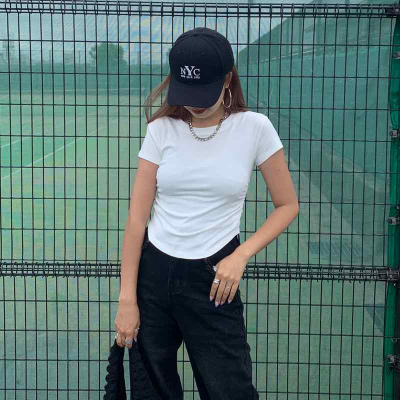 tシャツ Waist tuck T-shirt／ウエストタックTシャツ レディース tシャツ Waist tuck T-shirt／ウエストタックTシャツ レディース