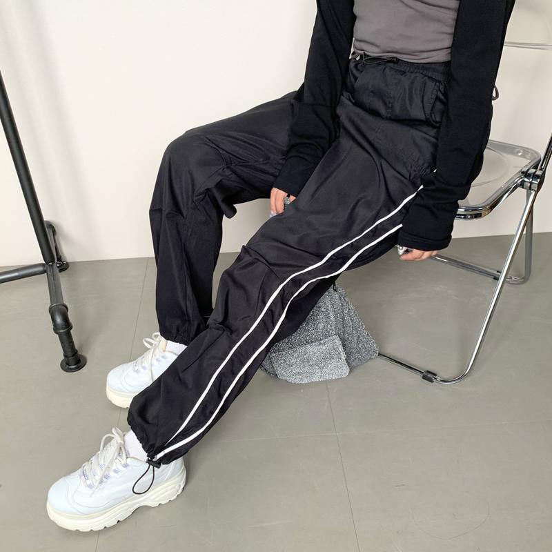 tiny tan バックプリント トレーナー上下セット グレー ジョガー