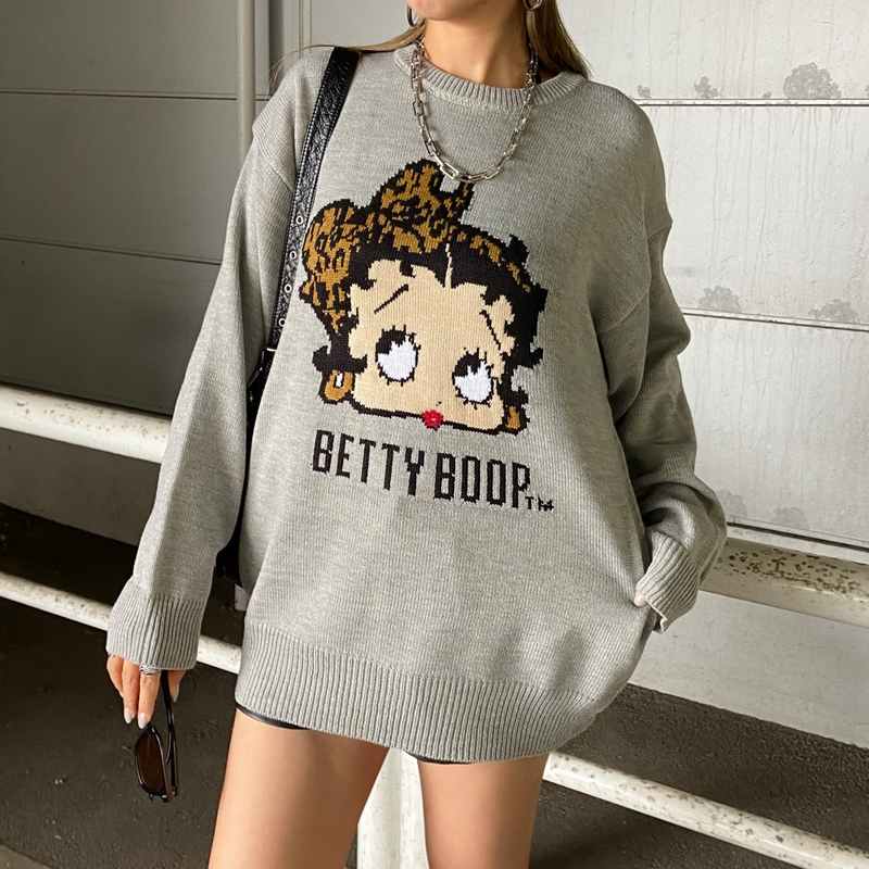 non-hedge BETTYBOOPニットプルオーバー|TiMTiMオンラインストア