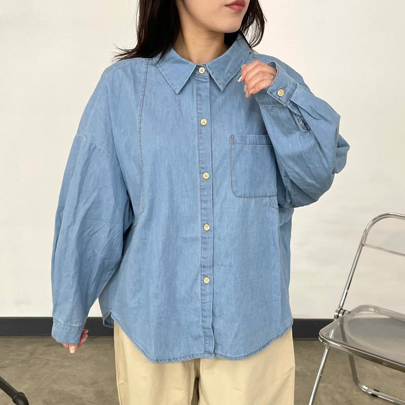 デニムシャツ