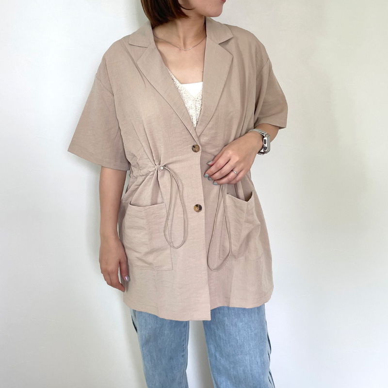 半袖テーラージャケット
