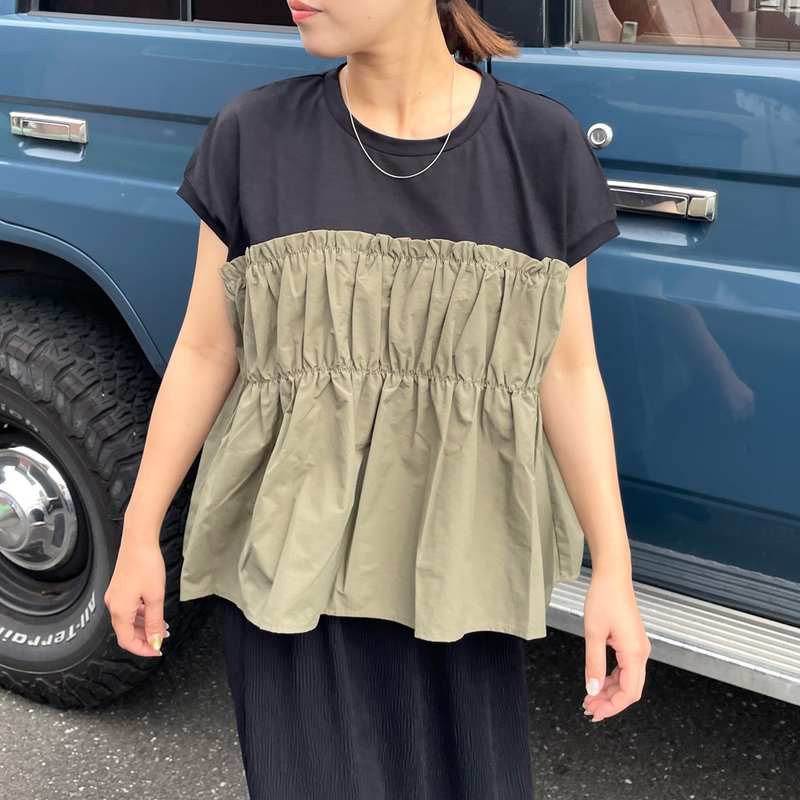 ビスチェレイヤード風プルオーバー