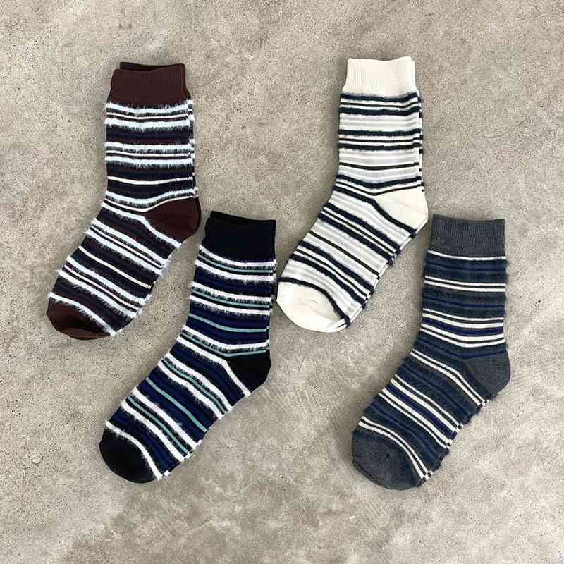 マルチボーダーソックス