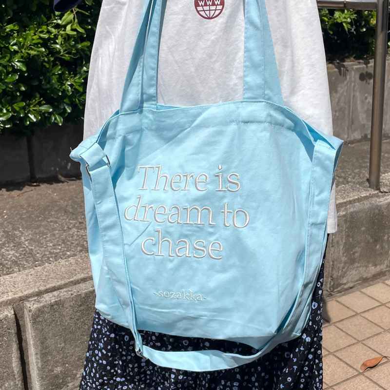 刺繍ロゴトートバッグ