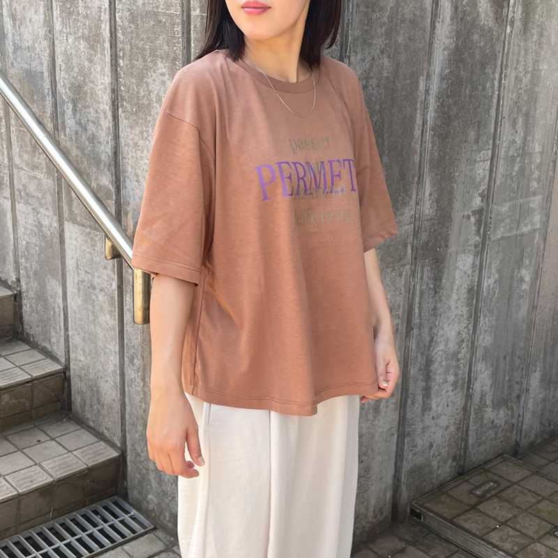 tシャツ サークルチェックタックT ladies レディース non-hedge サイドタックTシャツ|TiMTiMオンラインストア