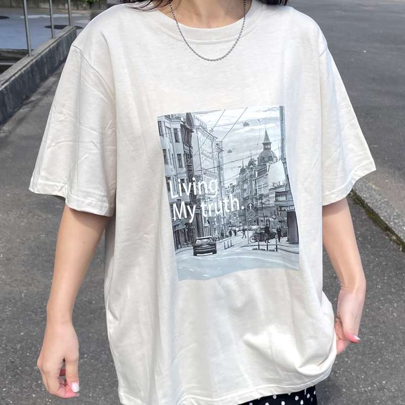シティー転写Tシャツ