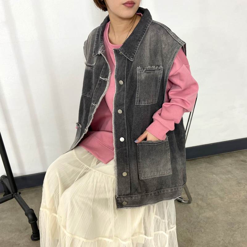 二子玉)INSCRIRE×Bshop アンスクリア×ビショップ カットオフ