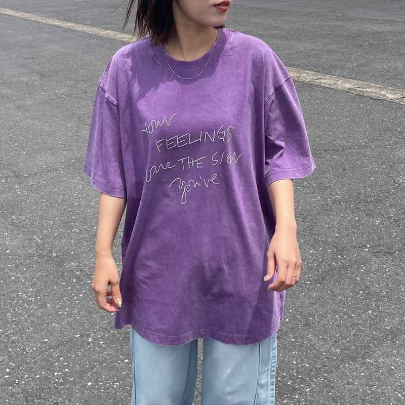 CRB ピグメントロゴTシャツ|TiMTiMオンラインストア|レディース