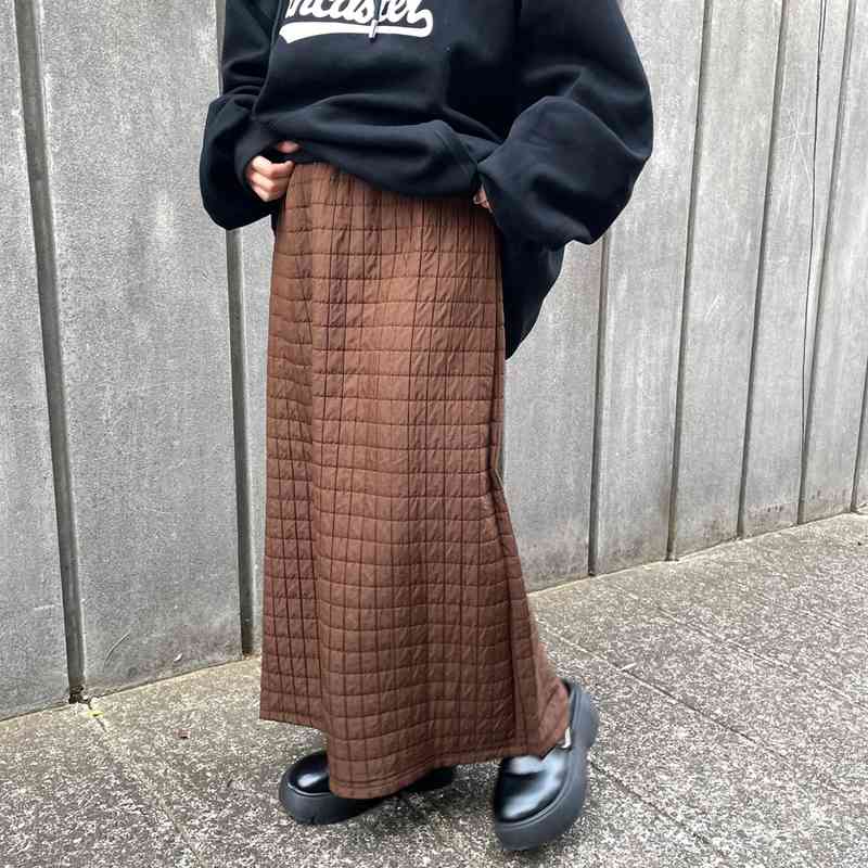 キルティングスカート