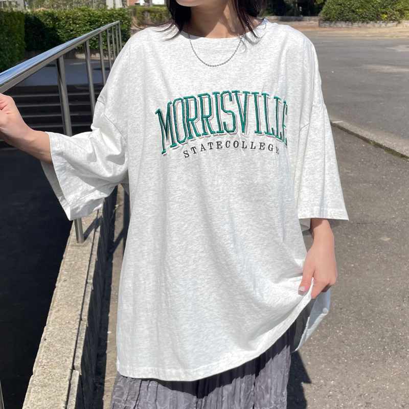 刺繍ロゴチュニック