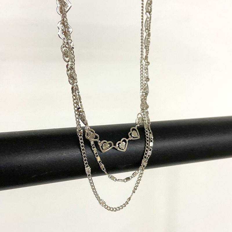 【TATIANA】Heart ornament necklace NZ2108〜ネックレス#2023夏 TATIANA】Heart ornament necklace NZ2108〜ネックレス#2023夏