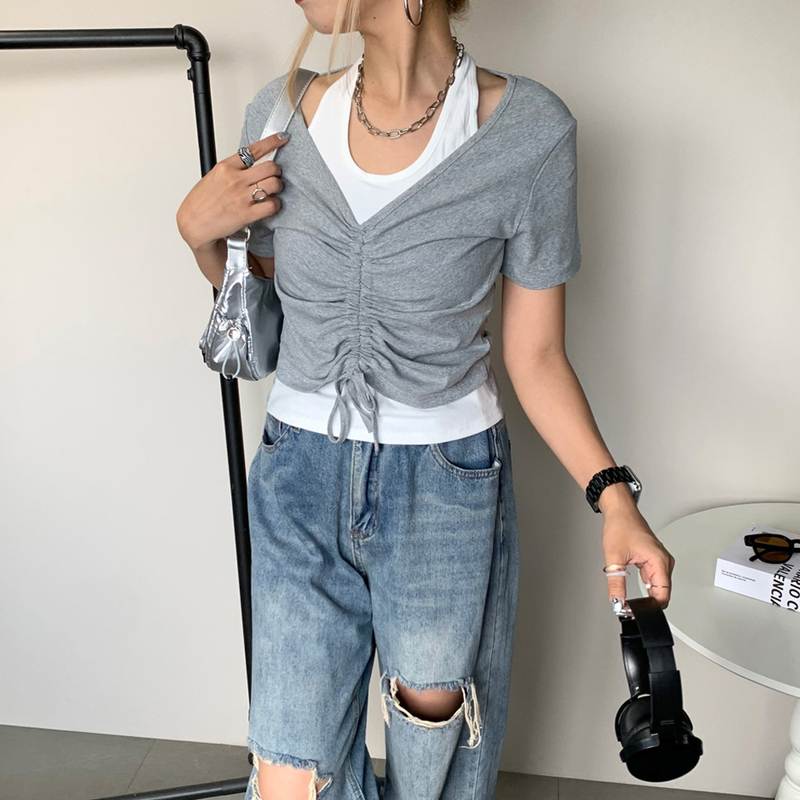 ★WEB限定★アンサンブル風トップス