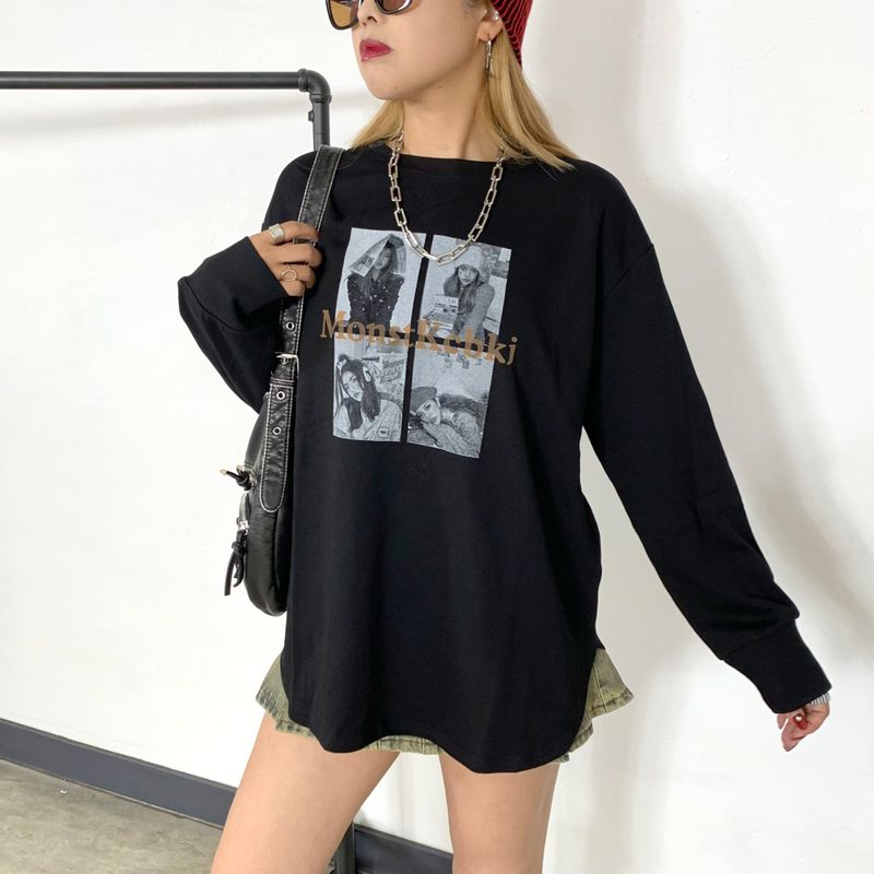 non-hedge カラーロゴ転写ビッグT|TiMTiMオンラインストア|レディース