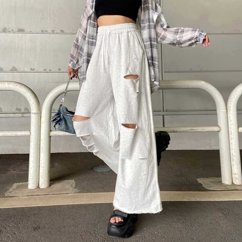 and it_ フレアパンツ レディース 黒 選べる 股下 ワイド ロング