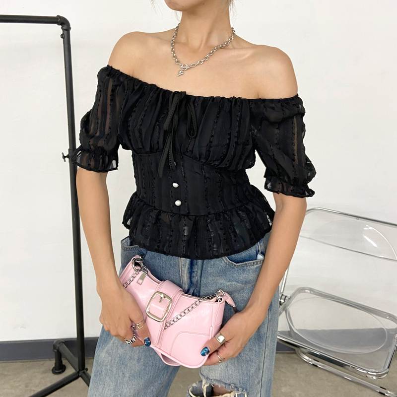 d.i.a 豹柄トップス セール】バックレースアップフーディトップス レオパード柄（T
