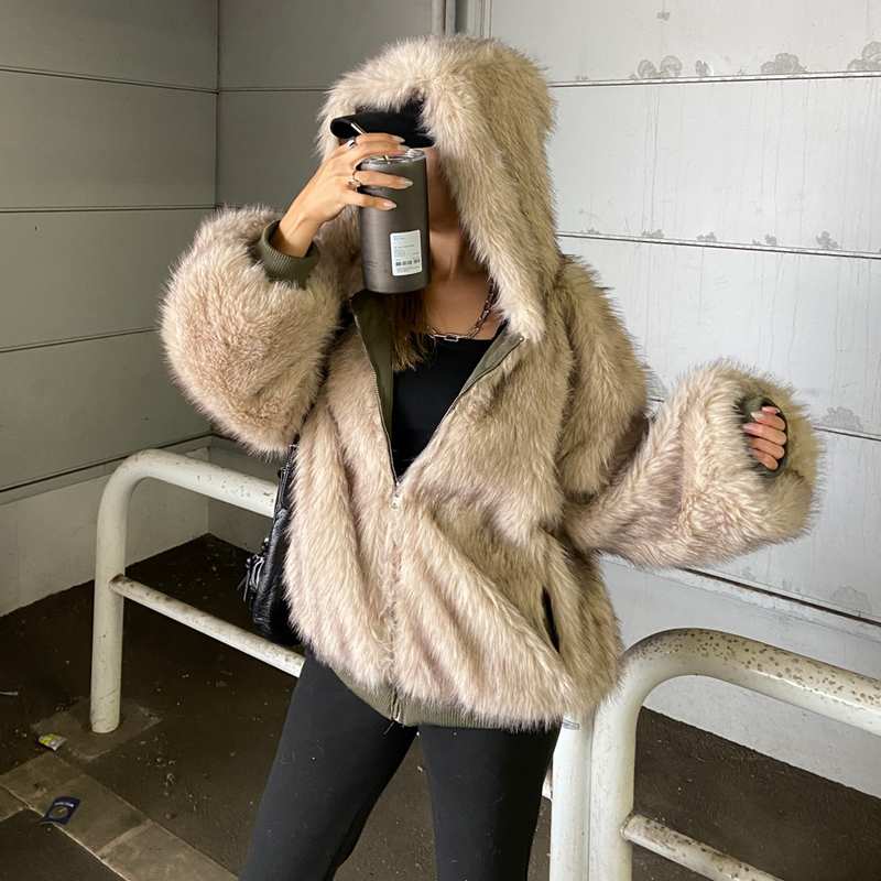 non-hedge リバーシブルファーフードミリタリージャケット|TiMTiM