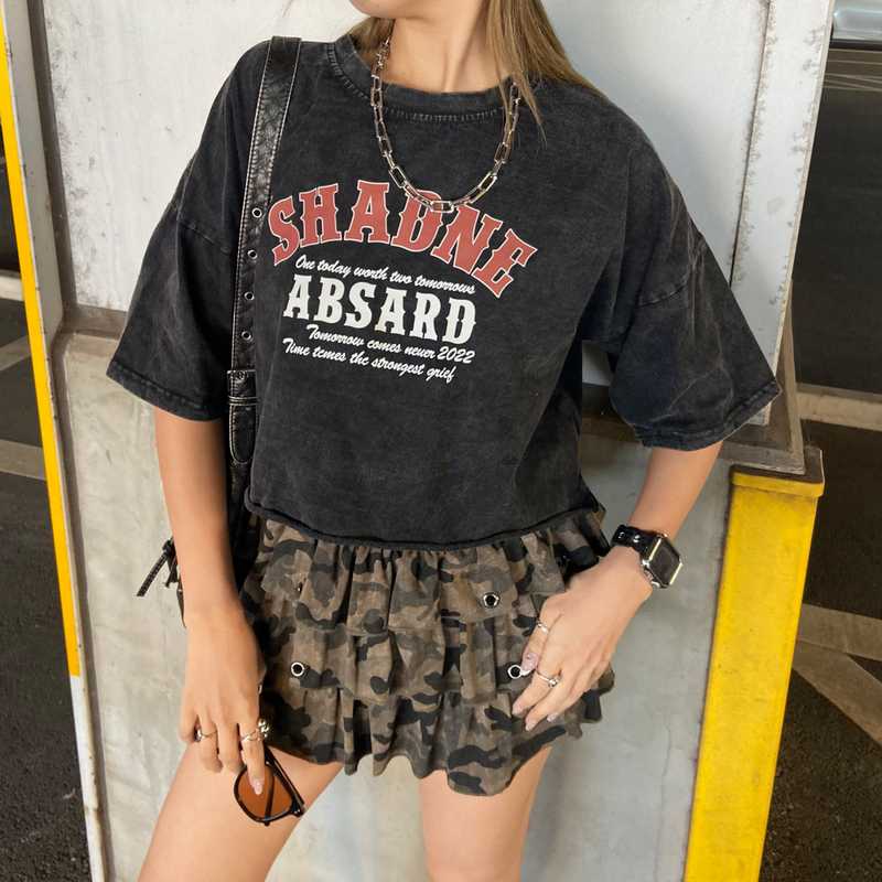 ブリーチショートTシャツ