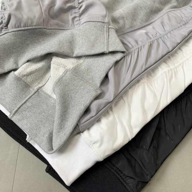 ナイロン切替ZIPチュニック