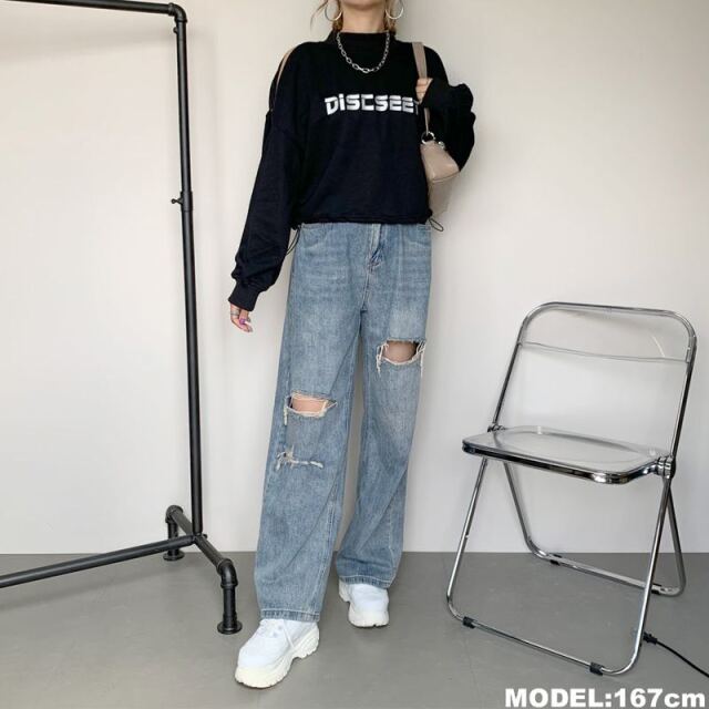 ★WEB限定★ハイネックショルダーZIP裏毛プルオーバー