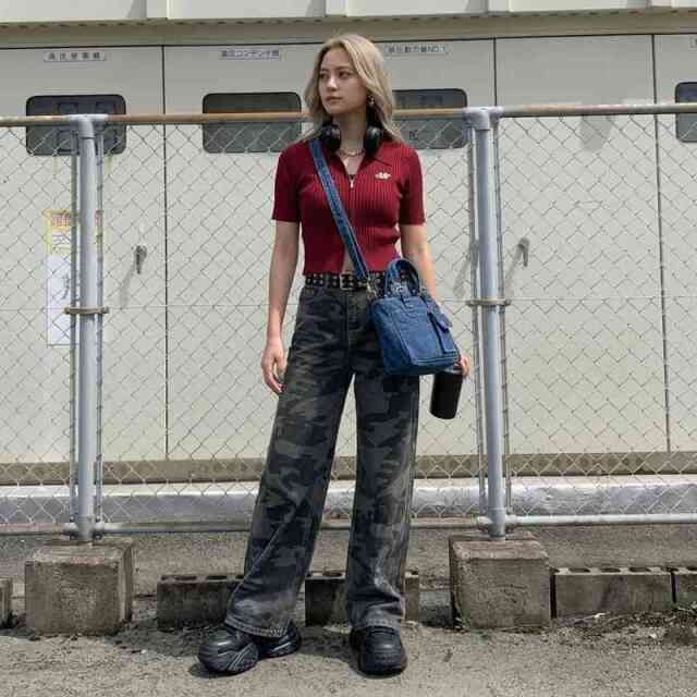 WZIPプレートニットポロ