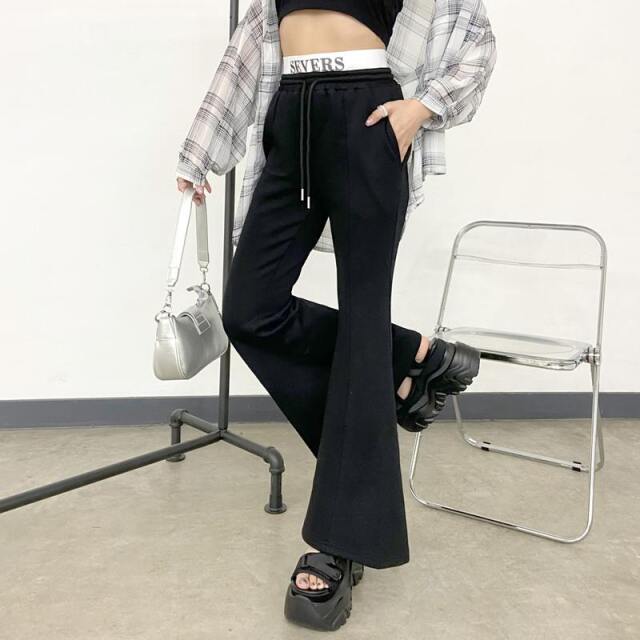 non-hedge ウエストロゴカットフレアパンツ|TiMTiMオンライン