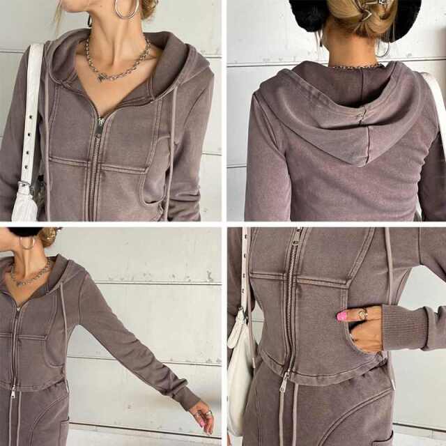 non-hedge ブリーチZIPパーカー・スカートセットアップ|TiMTiM