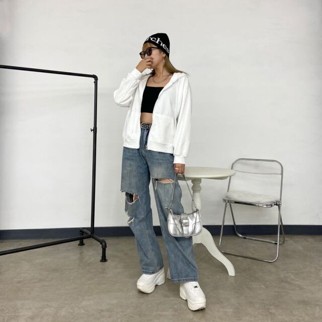 ストーンZIPパーカー