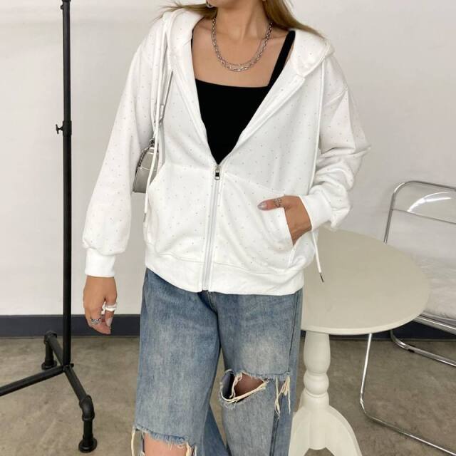ストーンZIPパーカー