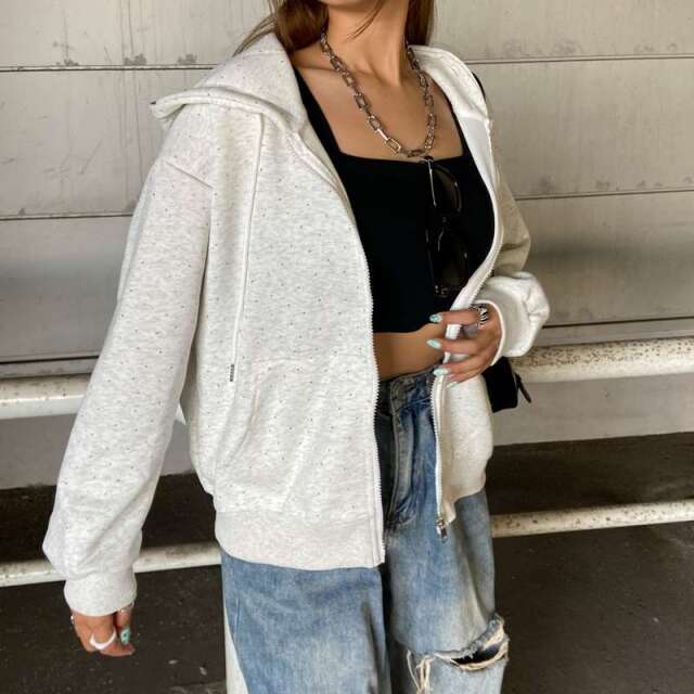ストーンZIPパーカー