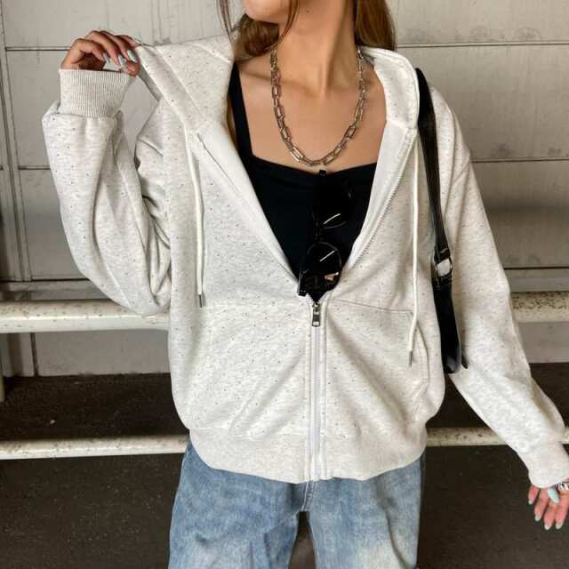 ストーンZIPパーカー