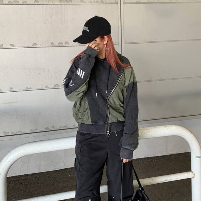 ナイロン切替フード