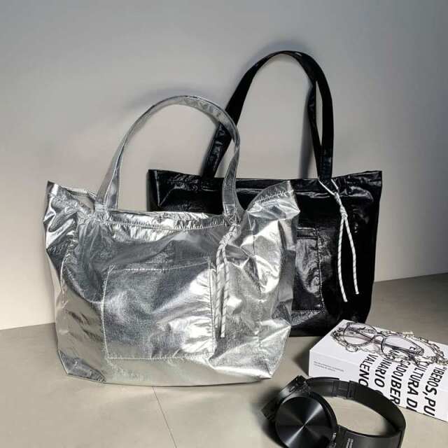 メタルトートバッグ
