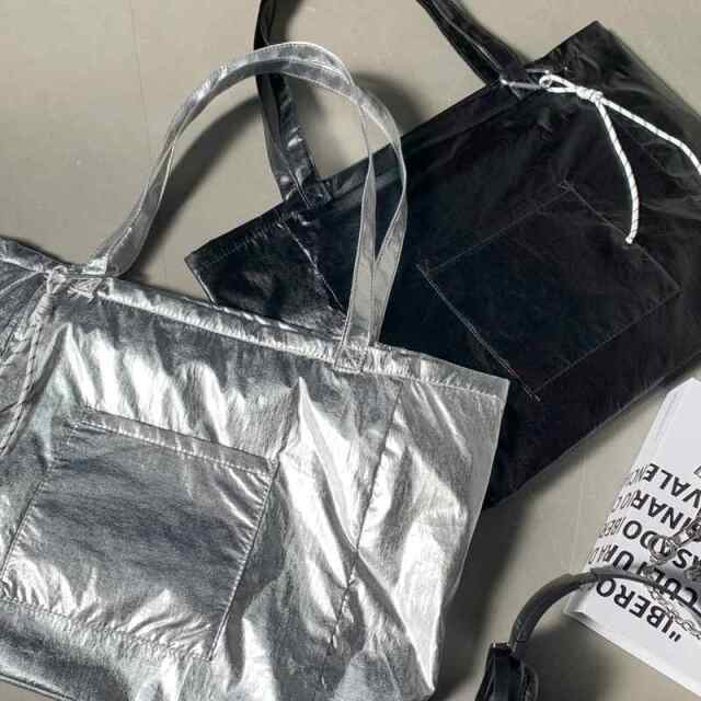 メタルトートバッグ