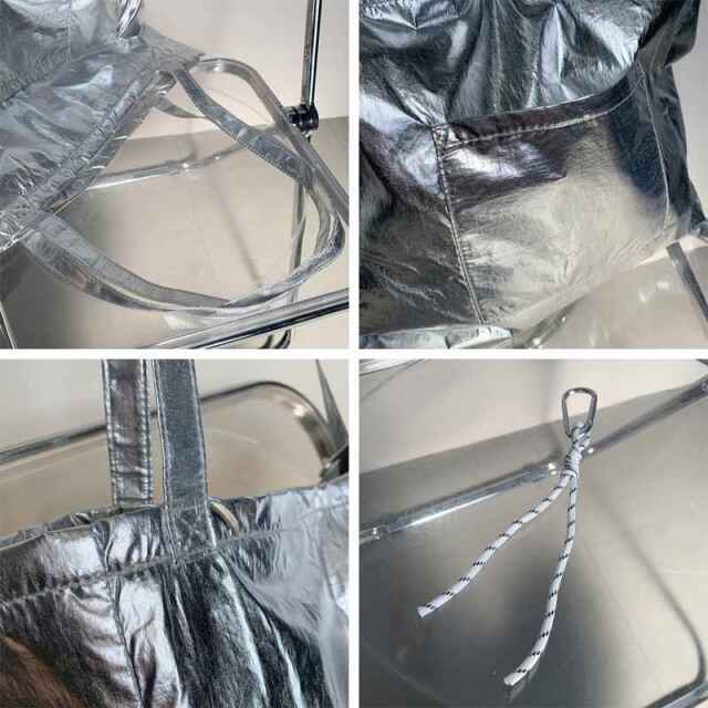 メタルトートバッグ