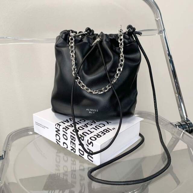 non-hedge チェーン巾着2WAYショルダーバッグ|TiMTiMオンラインストア  