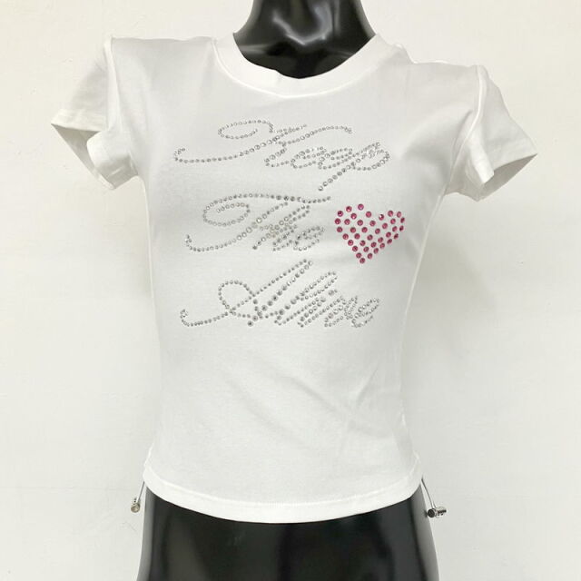 ストーンハートロゴドロストTシャツ