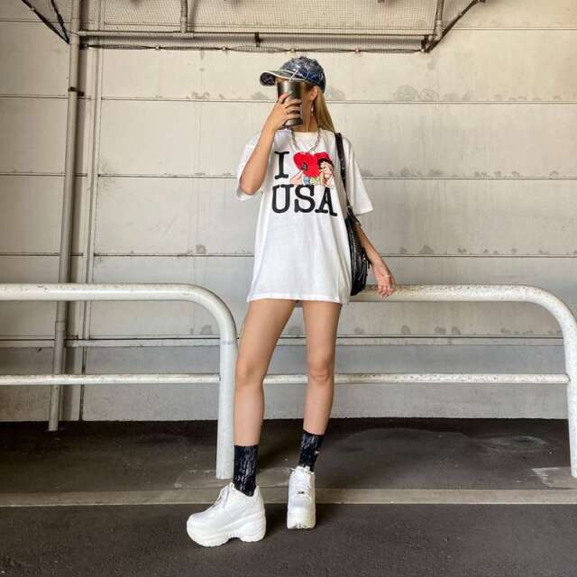 ハートBETTY BOOPTシャツ