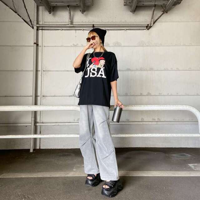 ハートBETTY BOOPTシャツ