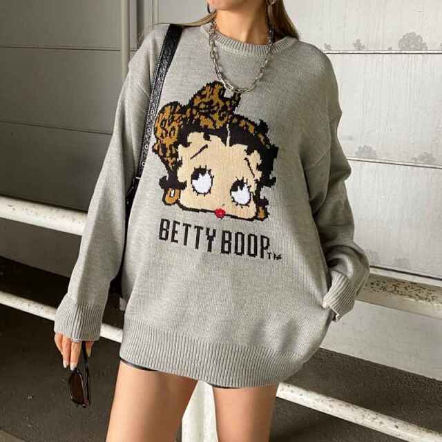 BETTYBOOPニットプルオーバー