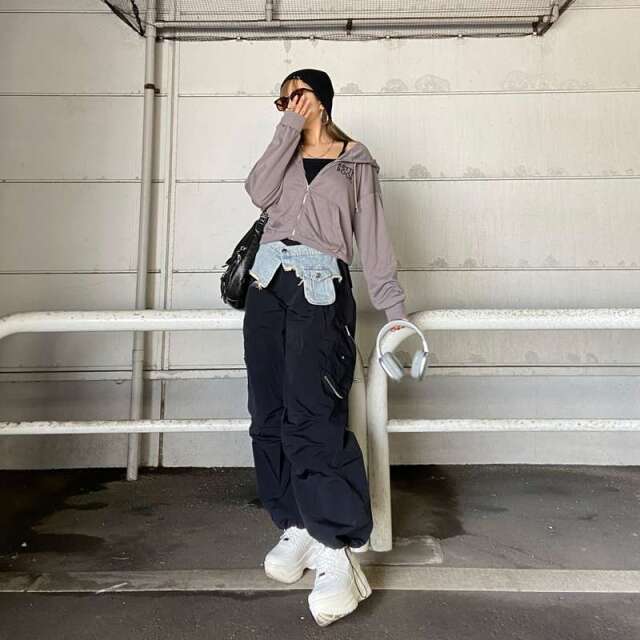 BETTYBOOPジップショートパーカー