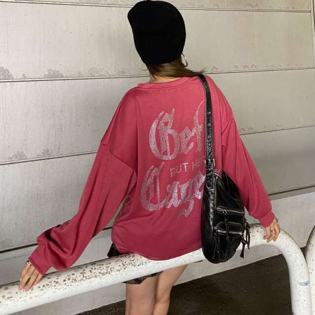 ロゴストーンプルオーバー