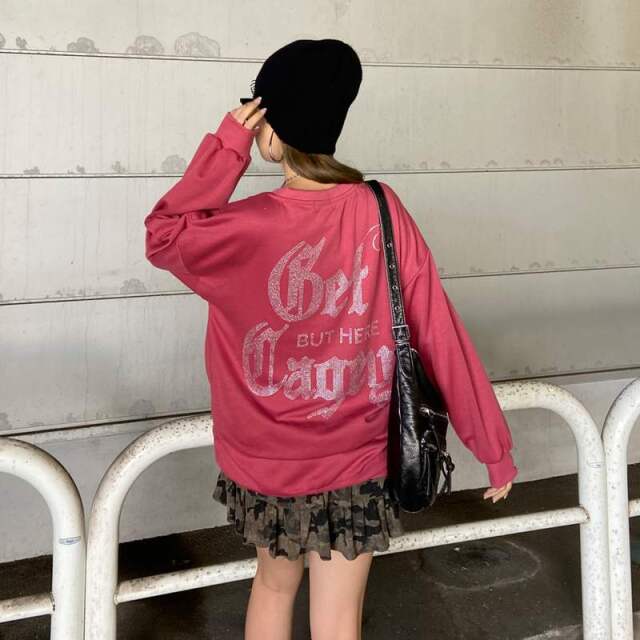 ロゴストーンプルオーバー