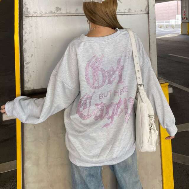 ロゴストーンプルオーバー