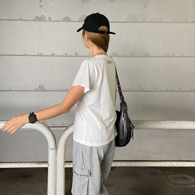 デニムロゴTシャツ