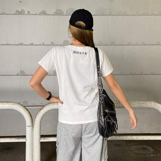 デニムロゴTシャツ