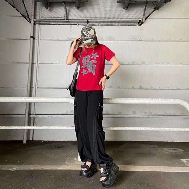 デニムロゴTシャツ
