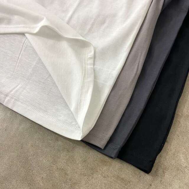 バック透けロゴビッグTシャツ