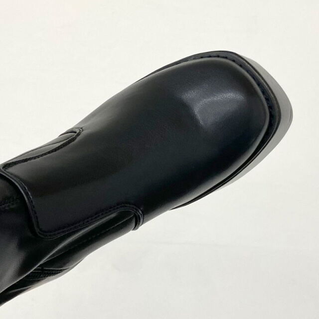 厚底ロングブーツ