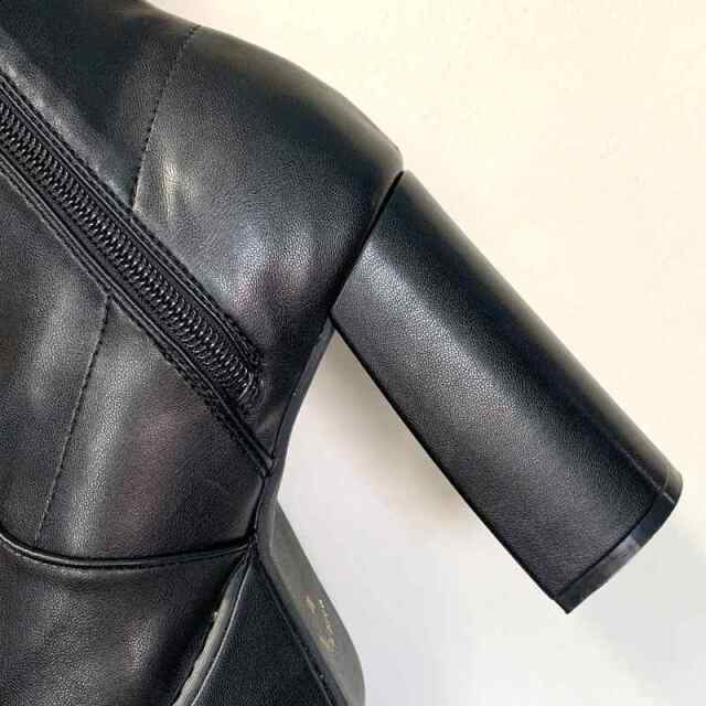 厚底ロングブーツ