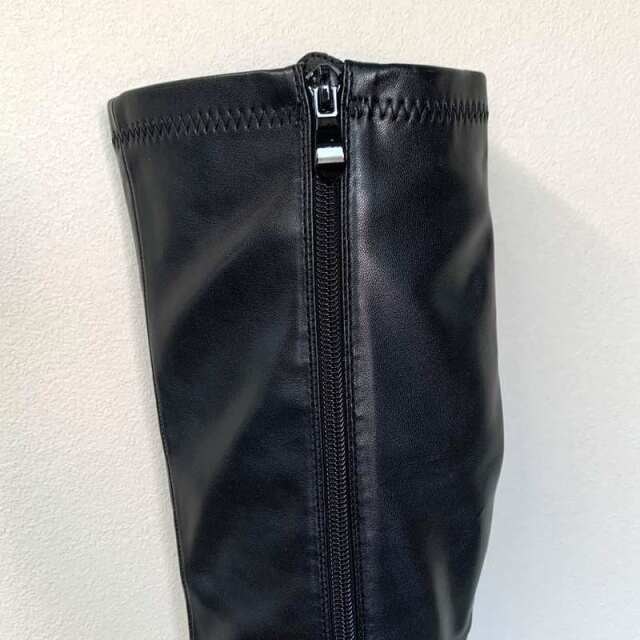 厚底ロングブーツ